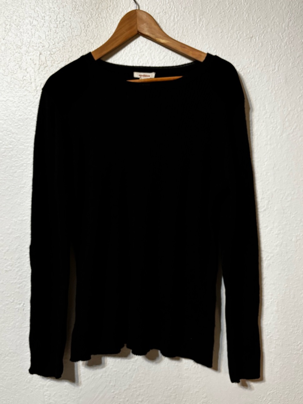 Sundance Wool and Velvet Pullover XL